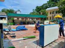 CÔNG TÁC TỔNG VỆ SINH ĐÓN CHÀO NĂM HỌC MỚI 2025-2026