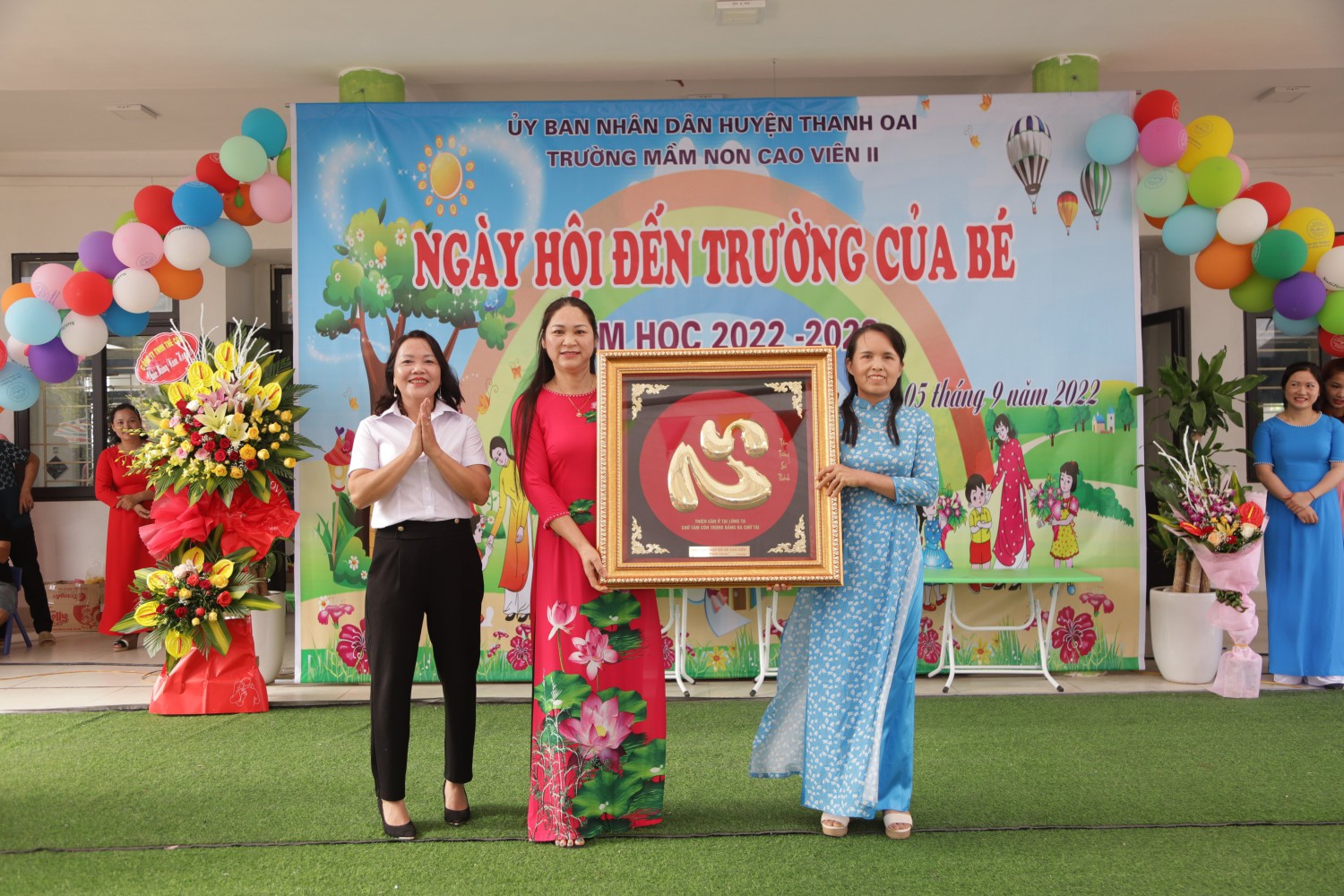 Bà Nguyễn Thị Sáu chủ tịch Hội chữ thập đỏ