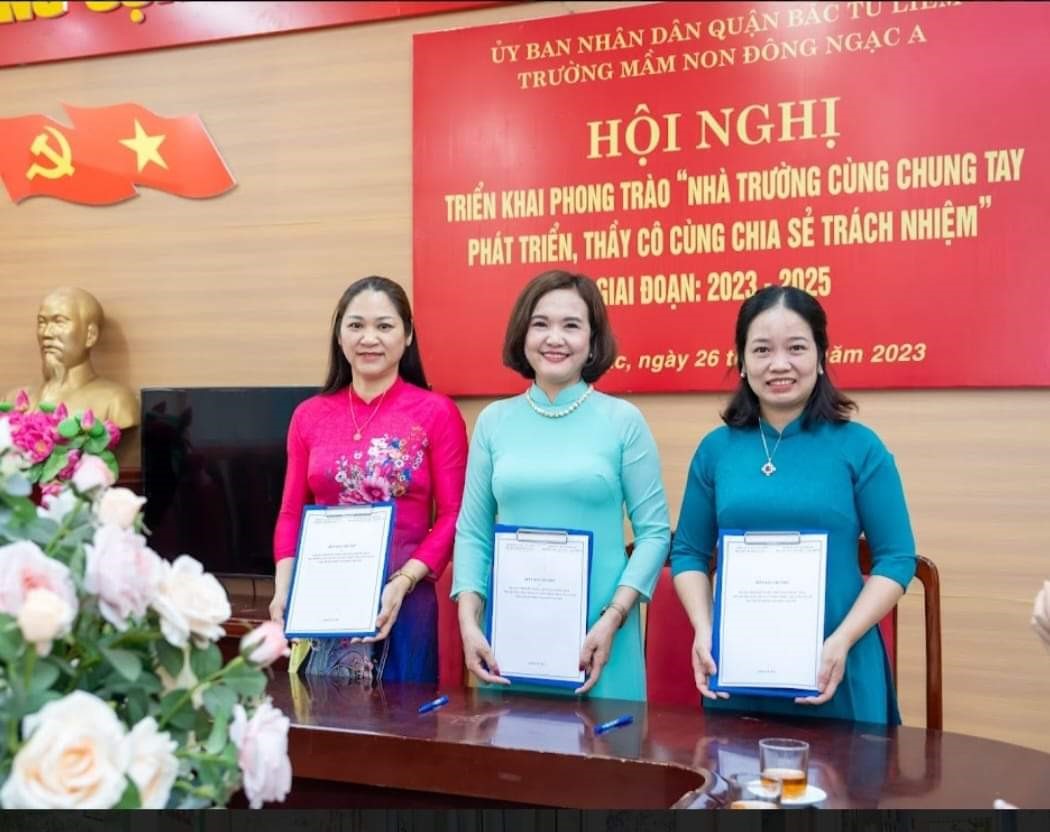 Báo cáo kết quả 2 năm thực hiện phong trào “Nhà trường cùng chung tay phát triển - Thầy cô cùng sẻ chia trách nhiệm”